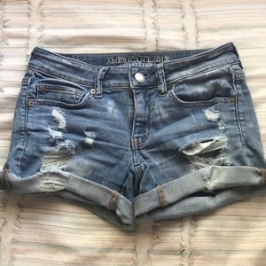 Distressed Shorts